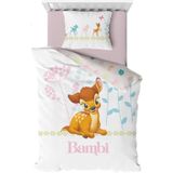 Disney Bambi BABY Dekbedovertrek - 100 x 135 cm - Katoen