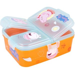 Peppa Pig Brooddoos met meerdere compartimenten - 8412497412990