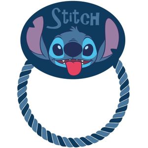 Lilo & Stitch Hondenspeeltje - piepend pluche en touw - L - 8445484201734