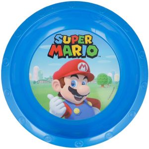 Super Mario Plastic Schaaltje - 8412497214112