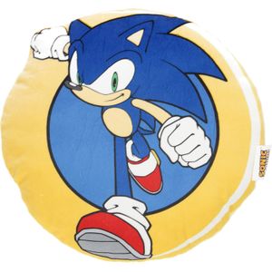 Sonic The Hedghog - Kussen - Sierkussen - Rond 31cm