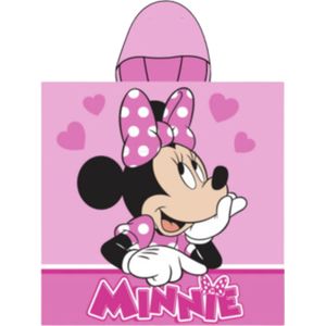 Minnie Mouse Poncho met capuchon - 8435631340393
