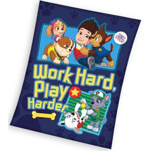 PAW Patrol fleeceplaid Top Pups - 100 x 140 cm - Polyester