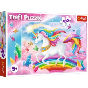 Unicorn Puzzel - Into the Crystal World of Unicorns - 5900511163643