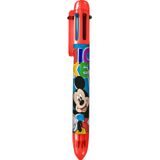 Mickey Mouse 6 Kleuren pen - 8435507873116