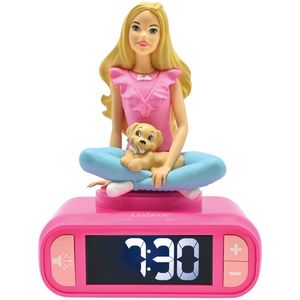 Barbie 3D Wekker met nachtlampje en geluiden - 3380743101927