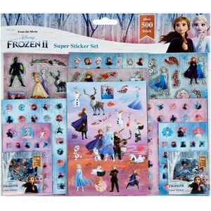 Frozen Disney Stickerset 500 Delig - 4043946292395