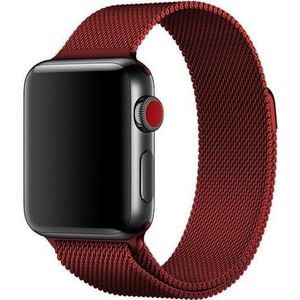 Apple Watch Milanese Band - Rood - 38, 40 & 41mm
