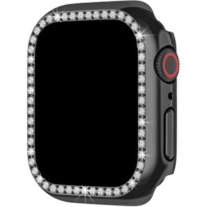 Apple Watch Diamond Case - Zwart - 44mm