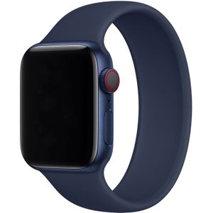 Apple Watch Sport Solo Loop Band - Blauw - 42, 44, 45 & 49mm - L
