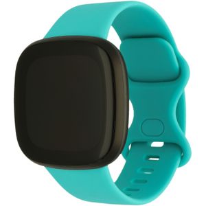 Fitbit Versa 3 / Sense Sport Band - Groenblauw - SM