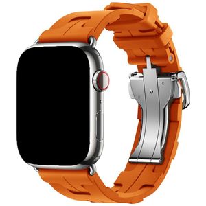 Apple Watch Sport Hermès Kilim Single Tour - Oranje - 42, 44, 45 & 49mm