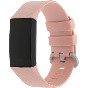 Fitbit Charge 3 & 4 Sport Wafel Band - Roze - ML