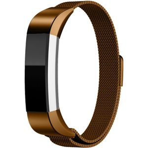 Fitbit Alta Milanese Band - Bruin - SM