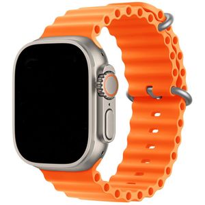 Apple Watch Sport Ocean Band - Oranje - Voor alle modellen