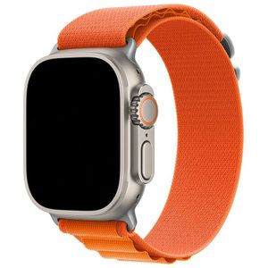 Apple Watch Nylon Alpine Band - Oranje - 42, 44, 45 & 49mm