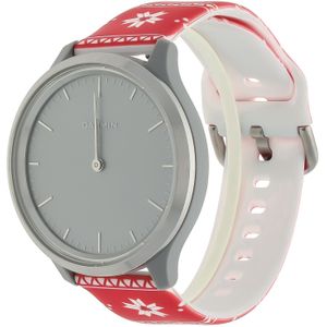 Huawei Watch Print Sport Band - Kerst Kerstster Rood - 22mm