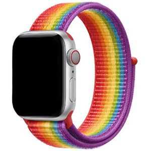 Apple Watch Nylon Geweven Sport Band  - Kleurrijk - 38, 40 & 41mm