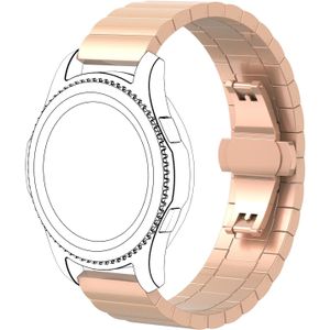 Samsung Galaxy Watch Stalen Schakel Band - Rose Goud - 22mm