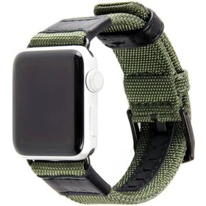 Apple Watch Nylon Military Band - Groen - 38, 40 & 41mm