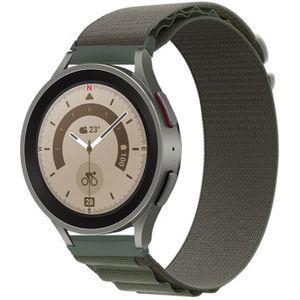 Samsung Galaxy Watch Nylon Alpine Band - Groen - 22mm
