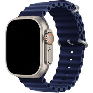 Apple Watch Sport Ocean Band - Middernachtblauw - 38, 40 & 41mm
