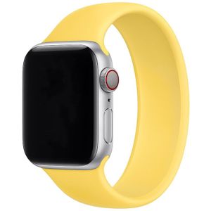 Apple Watch Sport Solo Loop Band - Geel - 42, 44, 45 & 49mm - S