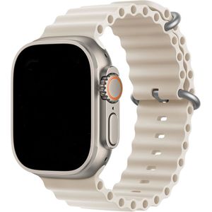 Apple Watch Sport Ocean Band - Sterrenlicht - 42, 44, 45 & 49mm
