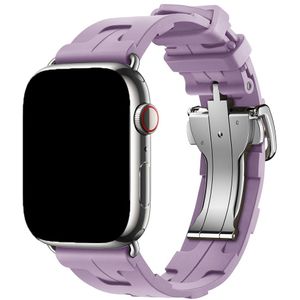 Apple Watch sport Hermès kilim single tour - paars