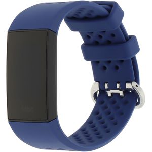 Fitbit Charge 3 & 4 Sport Point Band - Donkerblauw - ML