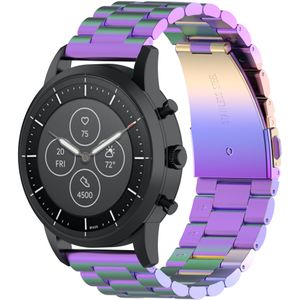 Samsung Galaxy Watch Kralen Stalen Schakel Band - Kleurrijk - 22mm
