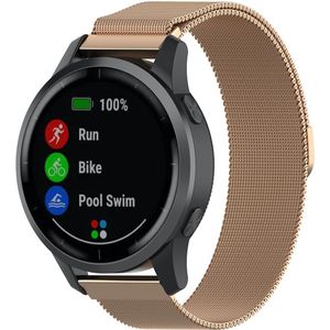 Garmin Vivoactive / Vivomove milanese band - rose goud