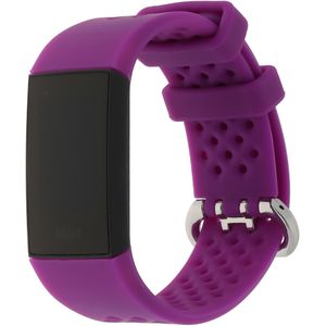 Fitbit Charge 3 & 4 Sport Point Band - Donkerpaars - SM