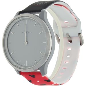 Polar Print Sport Band - Kerst Zwart Rood - 22mm