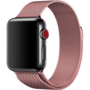 Apple Watch Milanese Band - Rose Rood - 42, 44, 45 & 49mm