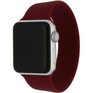 Apple Watch Sport Solo Loop Band - Wijnrood - 38, 40 & 41mm - M