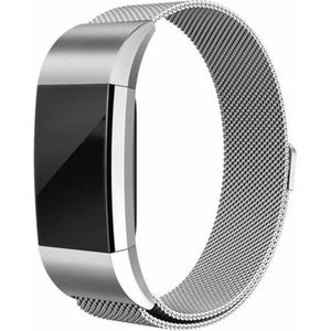 Fitbit Charge 2 Milanese Band - Zilver - SM
