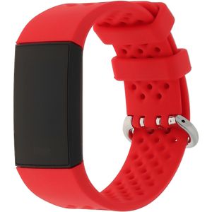Fitbit Charge 3 & 4 Sport Point Band - Rood - SM