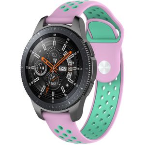 Huawei Watch GT Dubbel Sport Band - Roze Groenblauw - 22mm