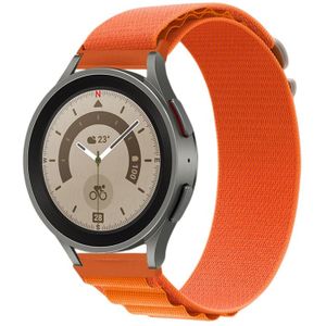 Samsung Galaxy Watch Nylon Alpine Band - Oranje - 22mm