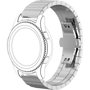 Samsung Galaxy Watch Stalen Schakel Band - Zilver - 20mm