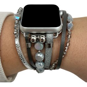 Apple Watch Sieraden Band - Mandy Grijs - 38, 40 & 41mm