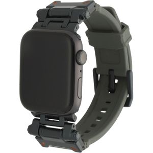 Apple Watch robuuste siliconen Robust band - grijs zwart