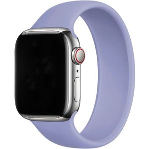 Apple Watch Sport Solo Loop Band - Engelse Lavendel - 38, 40 & 41mm - L