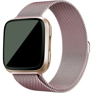 Fitbit Versa Milanese Band - Rose Rood - SM