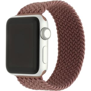 Apple Watch Nylon Gevlochten Solo Band - Smoke Purple - 38, 40 & 41mm - S