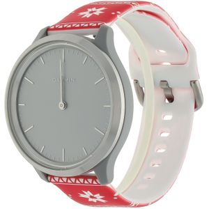 Samsung Galaxy Watch print sport band - kerst kerstster rood