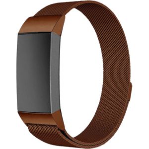 Fitbit Charge 3 & 4 Milanese Band - Bruin - SM