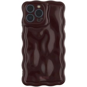 iPhone 13 Pro Max hoesje Sparkle - bordeauxrood