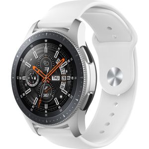 Samsung Galaxy Watch Silicone Sport Band - Wit - 20mm